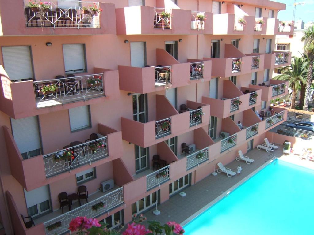 Bazén v ubytování Hotel San Marco nebo v jeho okolí