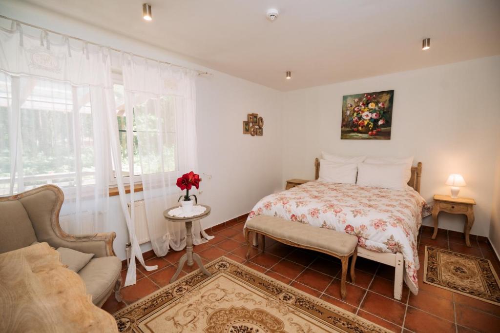 Postel nebo postele na pokoji v ubytování Silene Resort & Spa