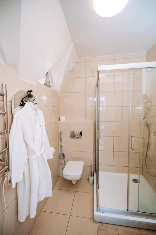 Koupelna v ubytování Silene Resort & Spa