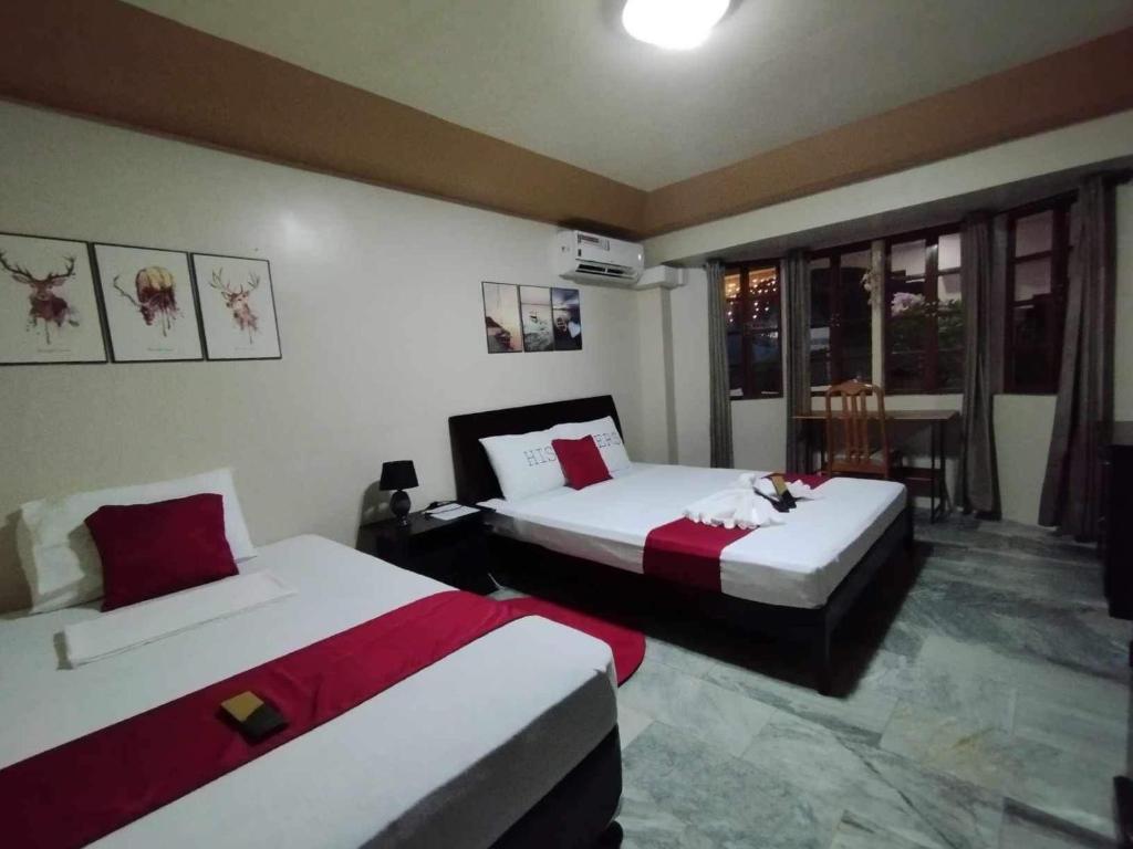 Postel nebo postele na pokoji v ubytování Dreamcatcher Hostel