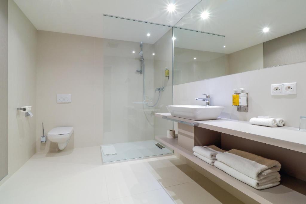 Kúpeľňa v ubytovaní Hotel Karpatia