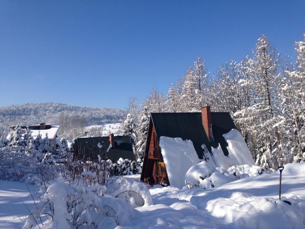 Domki pod Kiczerą w Baligrodzie, Bieszczady talvel