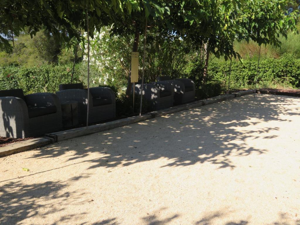 Zahrada ubytování Domaine de Claude