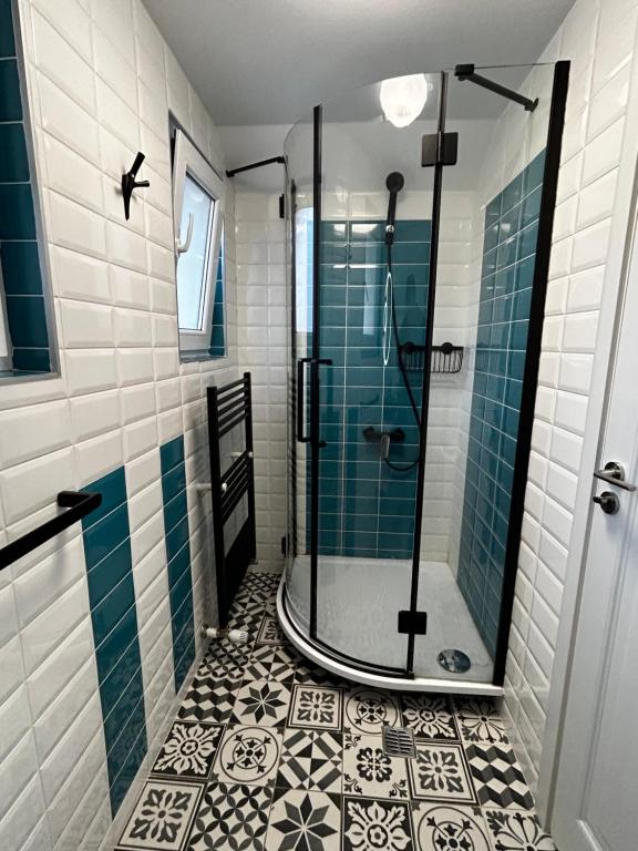 Koupelna v ubytování Doftana Apartaments