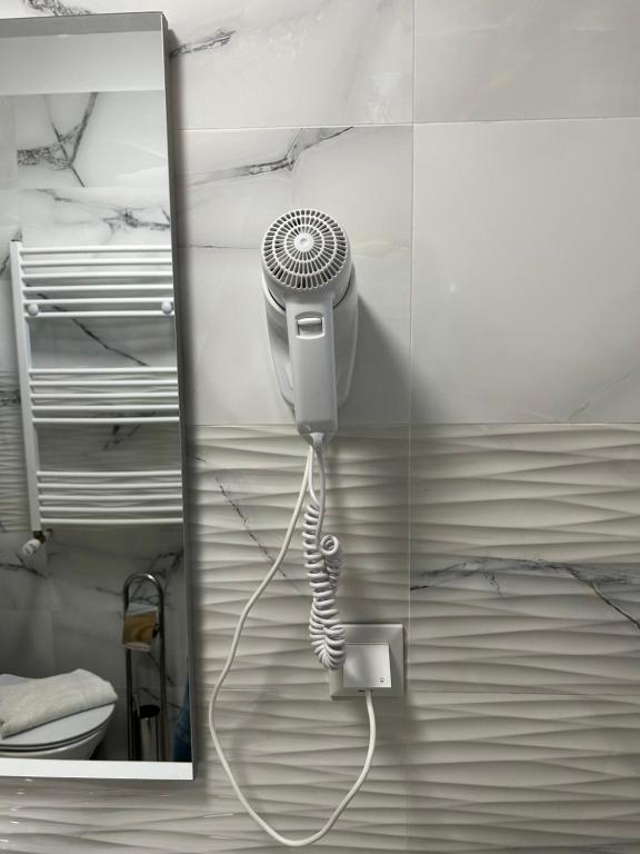 Koupelna v ubytování Doftana Apartaments