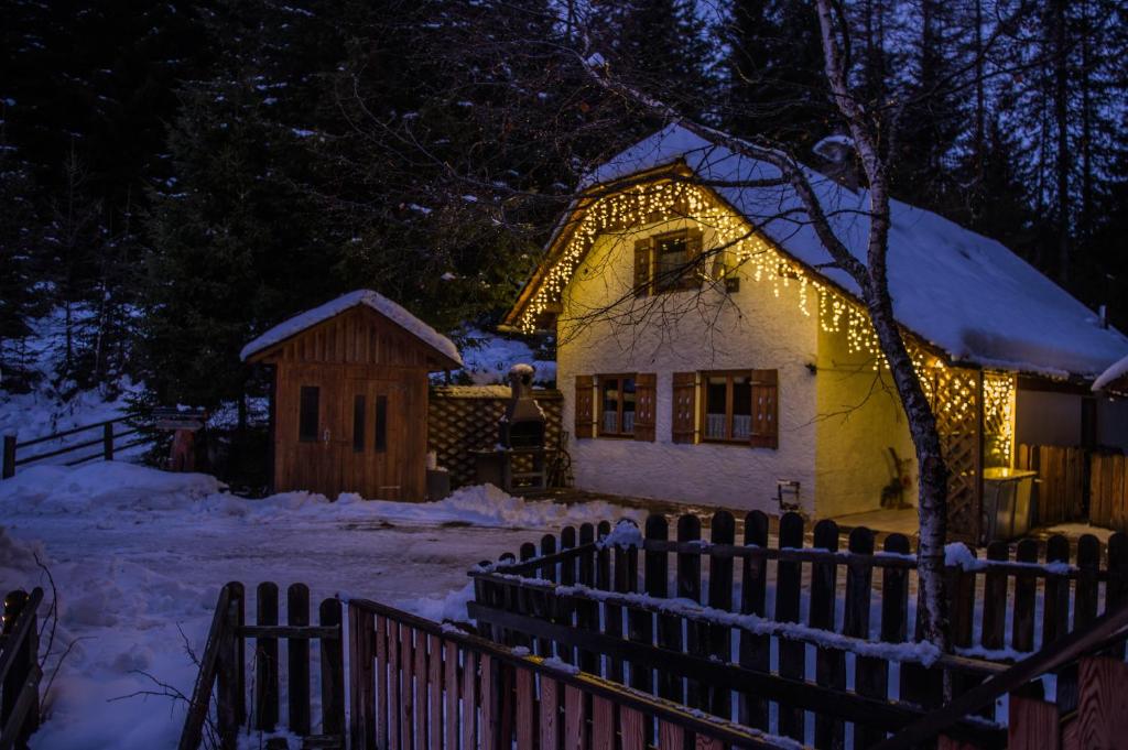 Katschwaldhütte v zimě