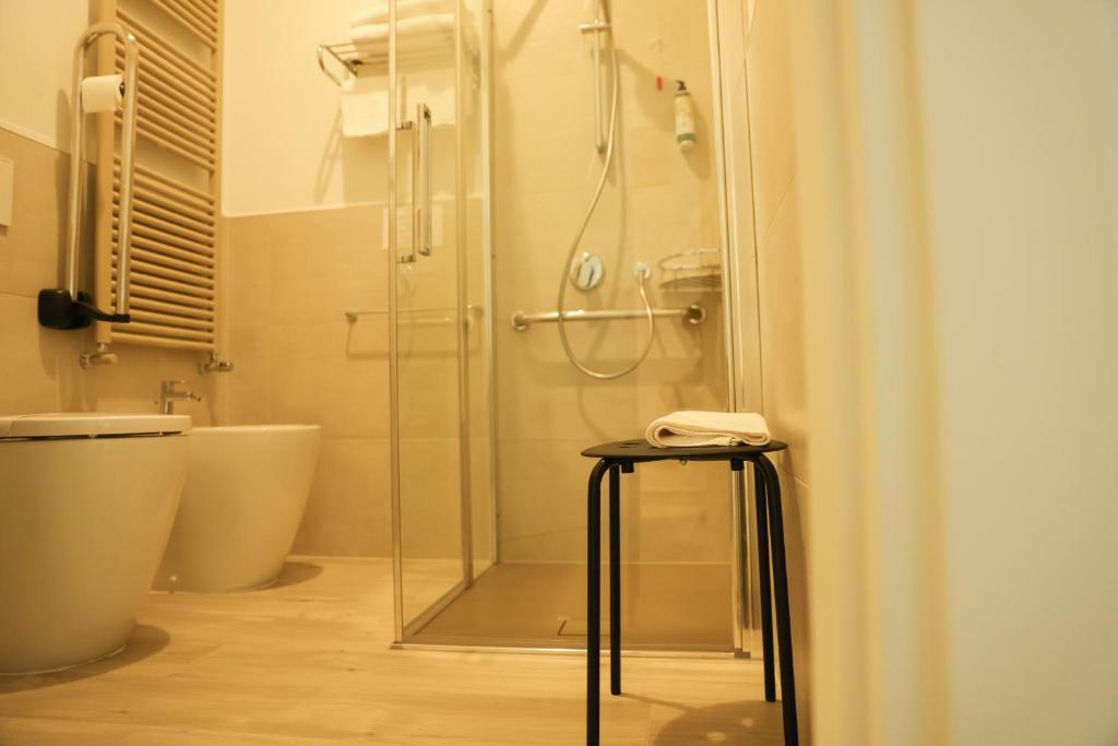 Koupelna v ubytování Maritan Hotel & Spa