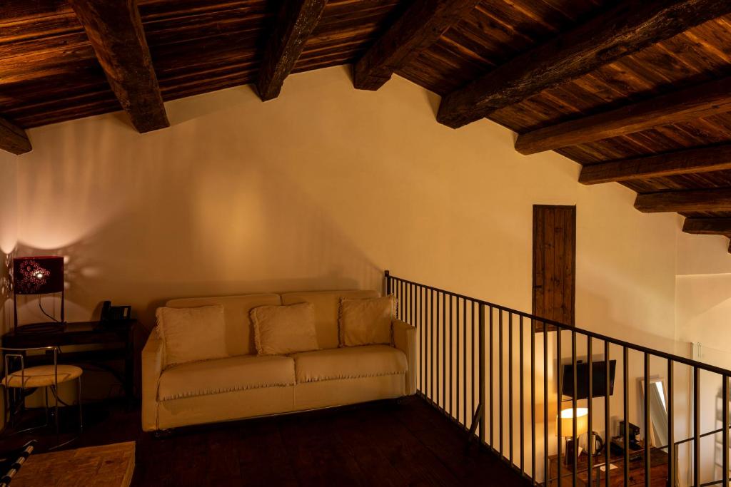 Posezení v ubytování Castello Di Semivicoli