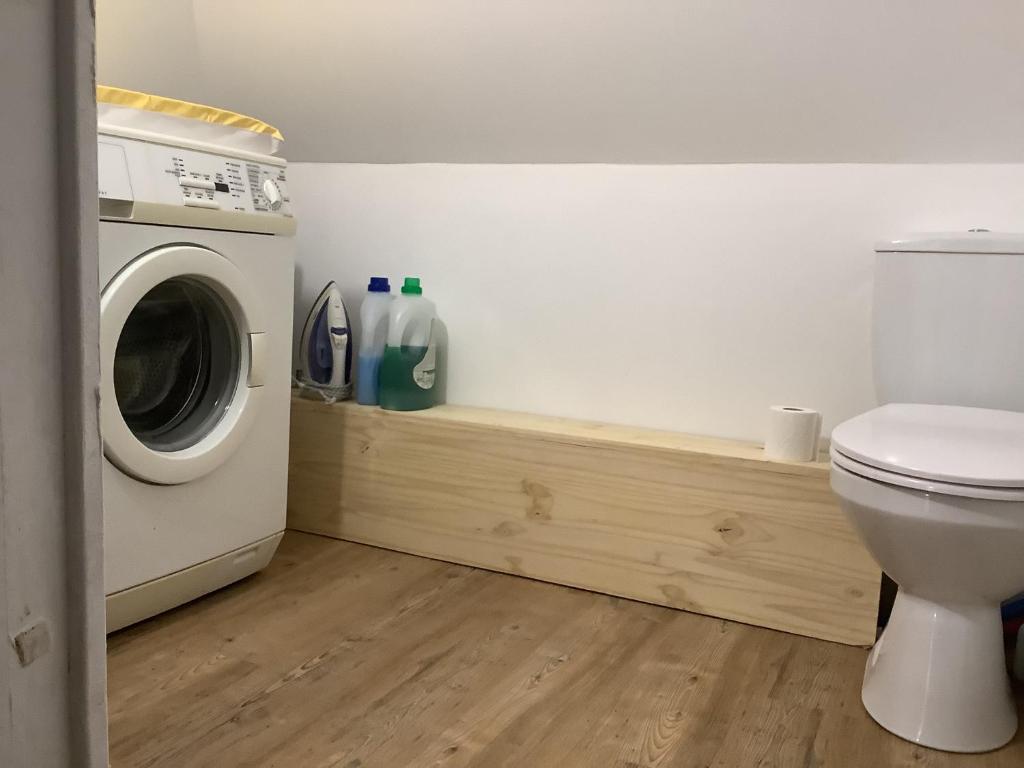 Kúpeľňa v ubytovaní Les écuries de Bléville