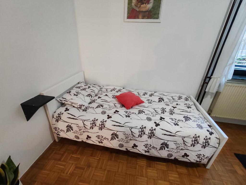 Postel nebo postele na pokoji v ubytování Apartment Prešeren
