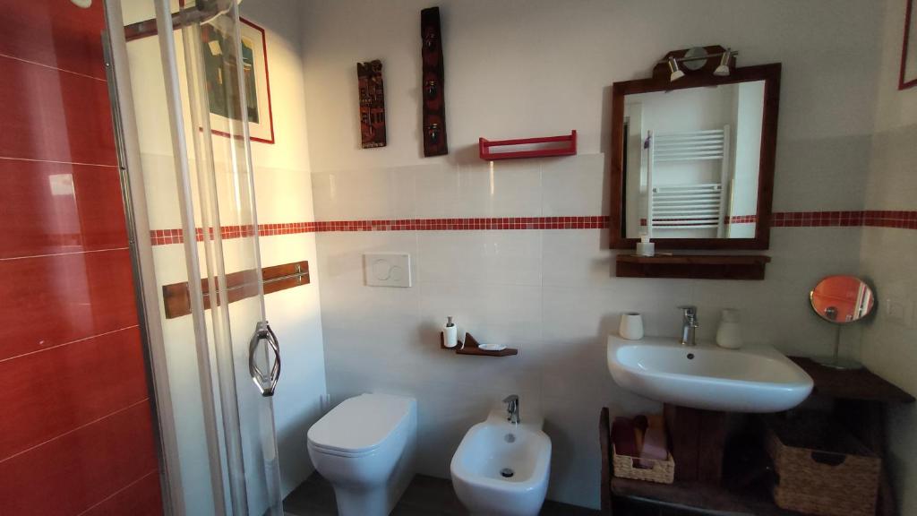 Koupelna v ubytování Ai 4 Gelsi B&B