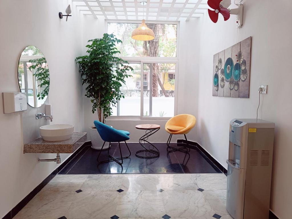 Posezení v ubytování Bay Breeze Suites