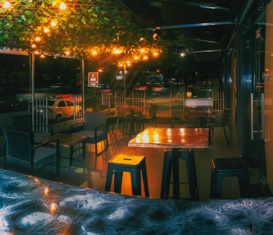 Restaurace v ubytování Airport Hotel Guayaquil