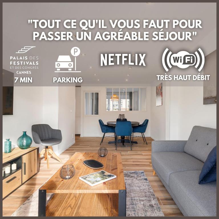 Photo de la galerie de l'établissement Private Apartment - Family - Palais des Festival - Parking - Cannes, à Cannes