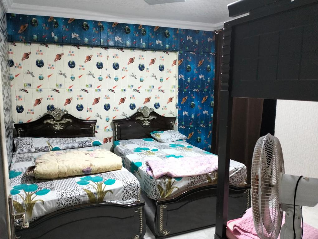 Postel nebo postele na pokoji v ubytování Flores casas de playa