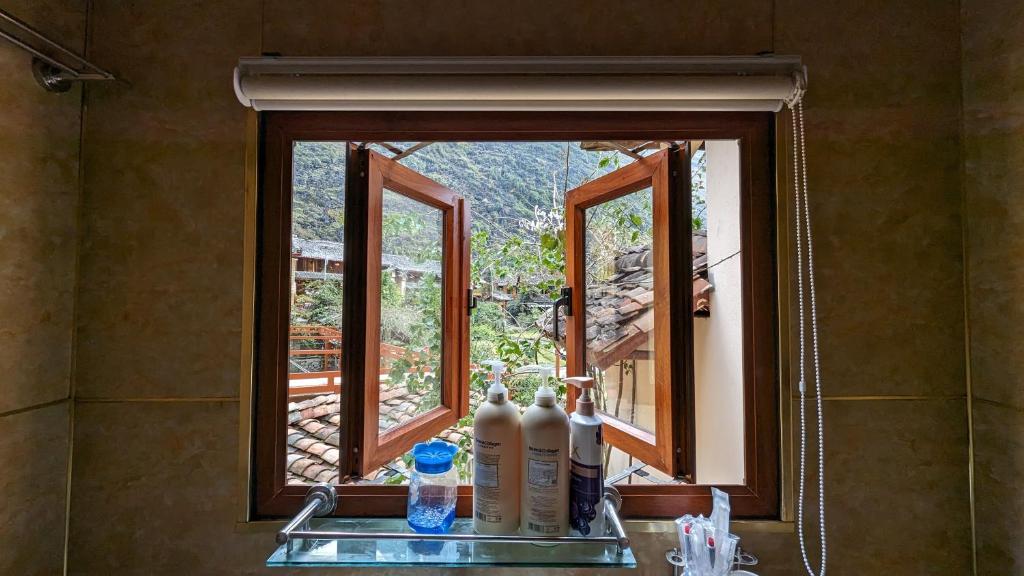 Balkón nebo terasa v ubytování Xúa Vừ Homestay