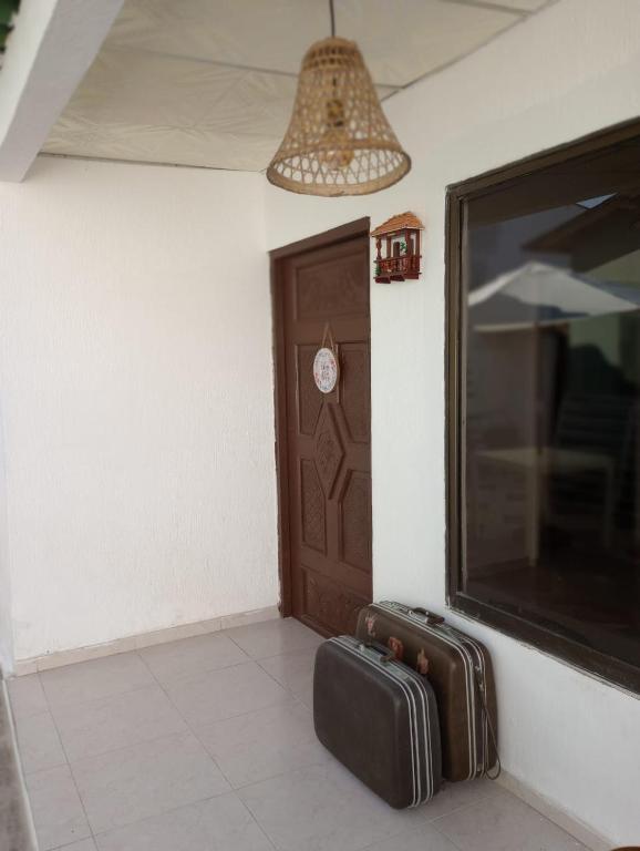 Posezení v ubytování Hospedaje Casa Pachi en Cartagena de Indias