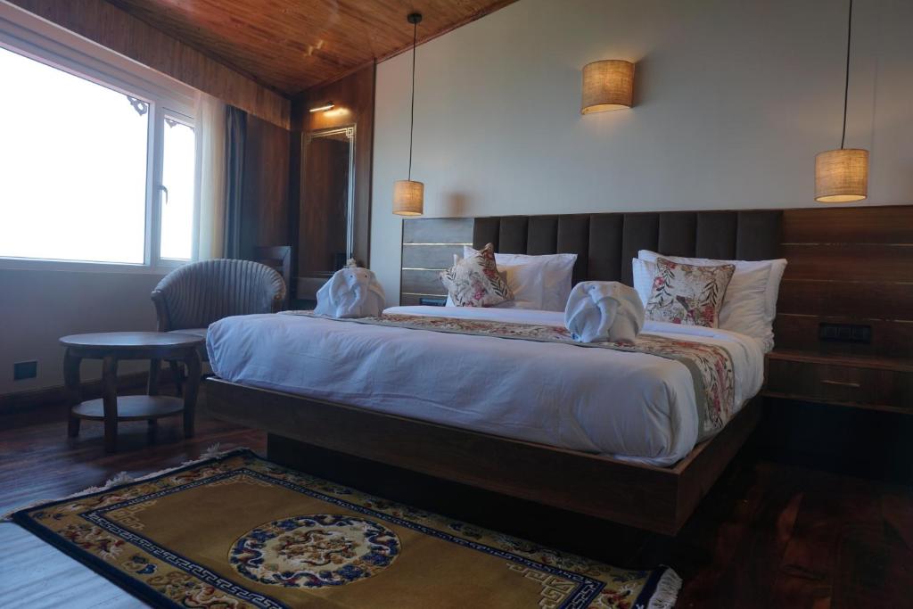 Postel nebo postele na pokoji v ubytování Gakhil Boutique Hotel
