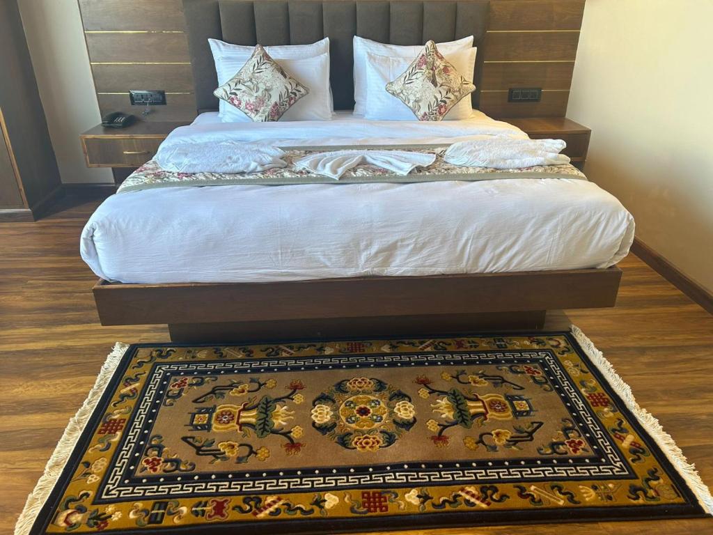 Postel nebo postele na pokoji v ubytování Gakhil Boutique Hotel