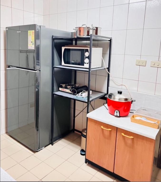 Kuchyň nebo kuchyňský kout v ubytování 埔里北梅民宿BEI MEI Homestay可包棟