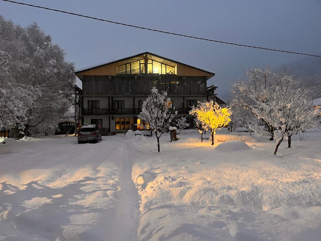 Beko’s garden Inn v zimě