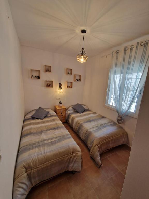 Postel nebo postele na pokoji v ubytování Tower house
