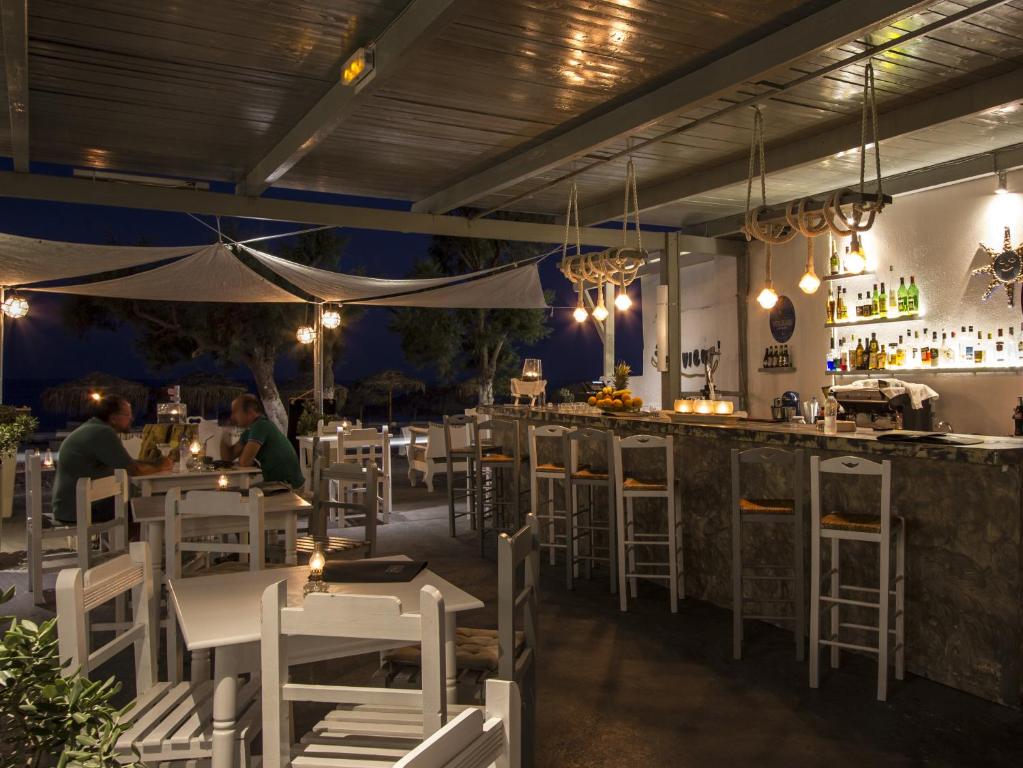 Restaurace v ubytování Sea View Beach Hotel