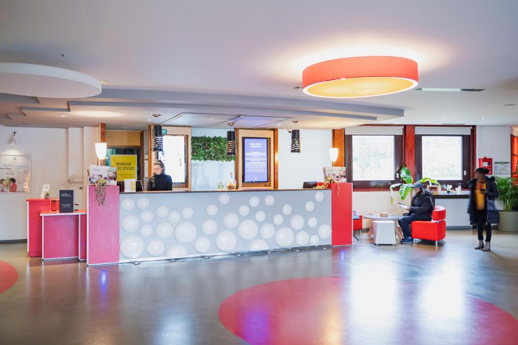 Vstupní hala nebo recepce v ubytování ibis Styles Lyon Sud Vienne