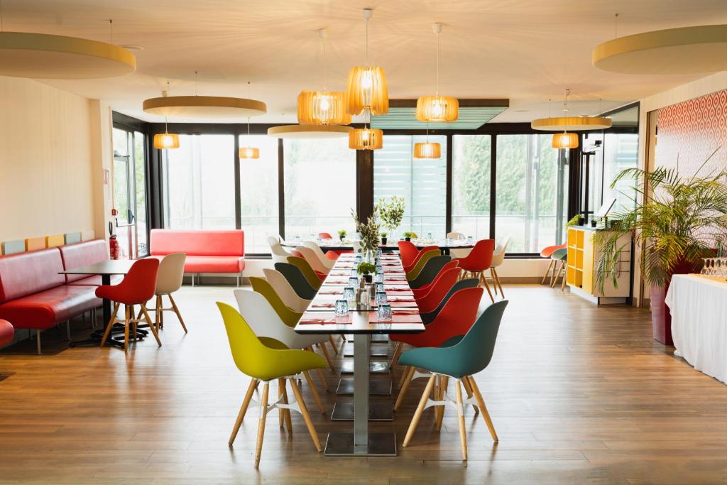 Posezení v ubytování ibis Styles Lyon Sud Vienne