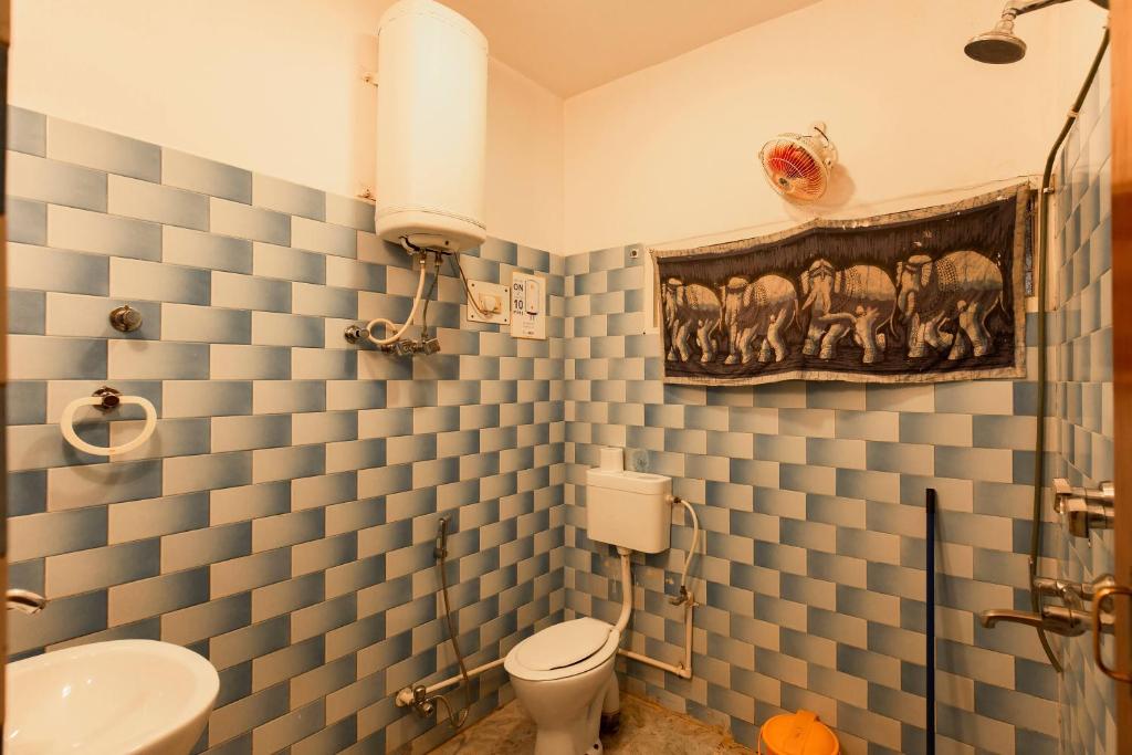Koupelna v ubytování goSTOPS Lite Varanasi