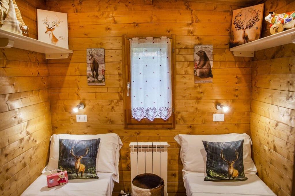Posezení v ubytování Bijoux Des Alpes - Mont Blanc Village