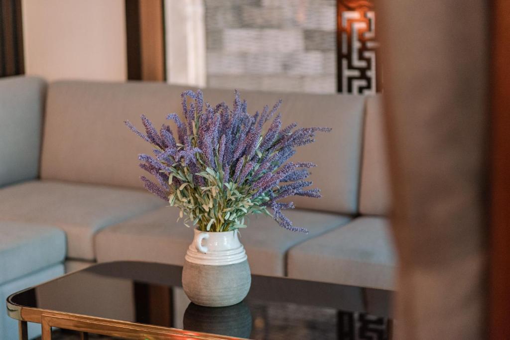Posezení v ubytování Nguyên Hương Hotel