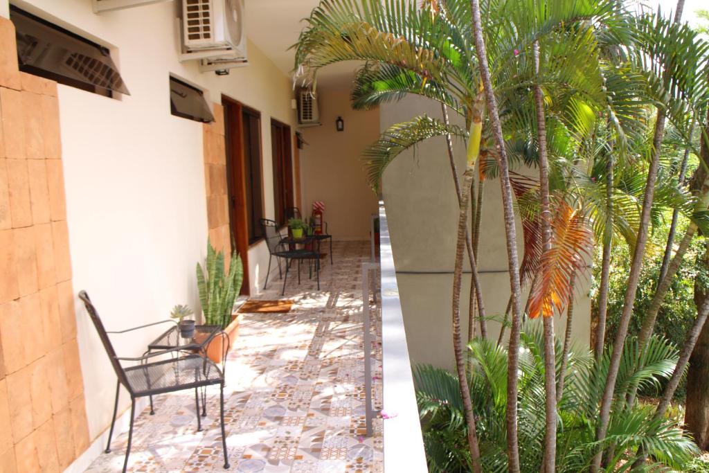 Zahrada ubytování De la Mora Hostal