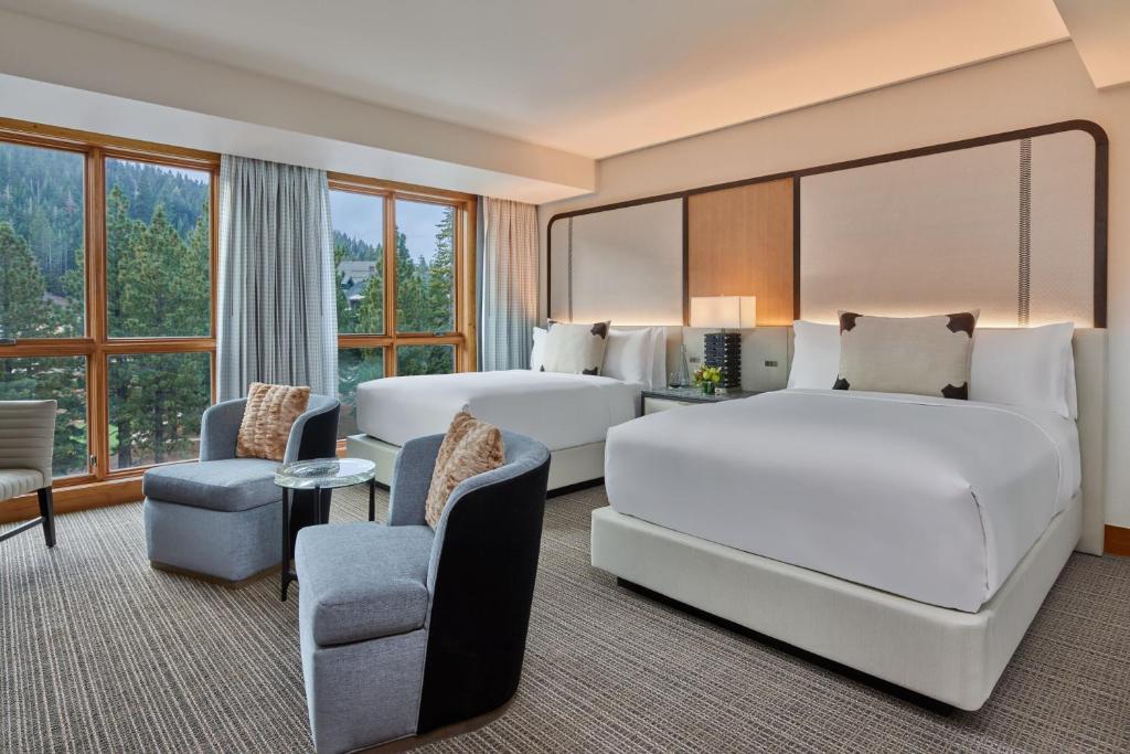The Ritz-Carlton, Lake Tahoe - Deluxe Queen Room Met Uitzicht Op De Bergen