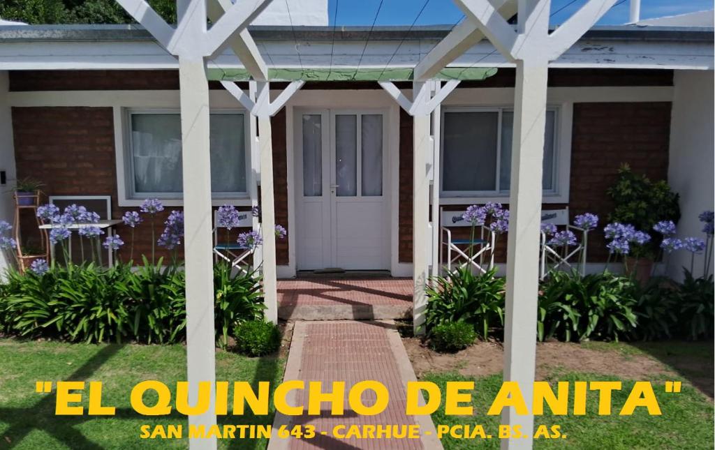 Κήπος έξω από το EL QUINCHO DE ANITA