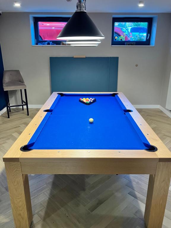 Biliár nebo kulečník v ubytování Villa Meteo, FREE PARKING , SAUNA