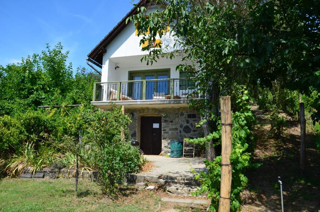 Zahrada ubytování Grand Cru 3. Vendégház