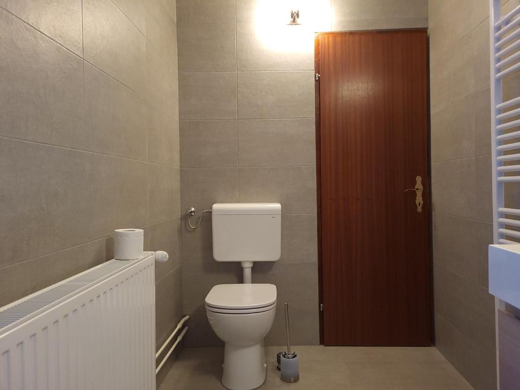 Koupelna v ubytování Jurček Holiday Home