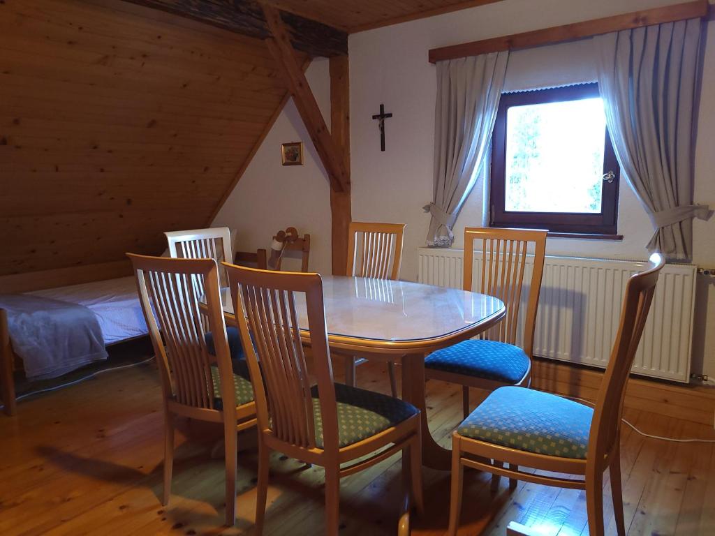 Postel nebo postele na pokoji v ubytování Jurček Holiday Home