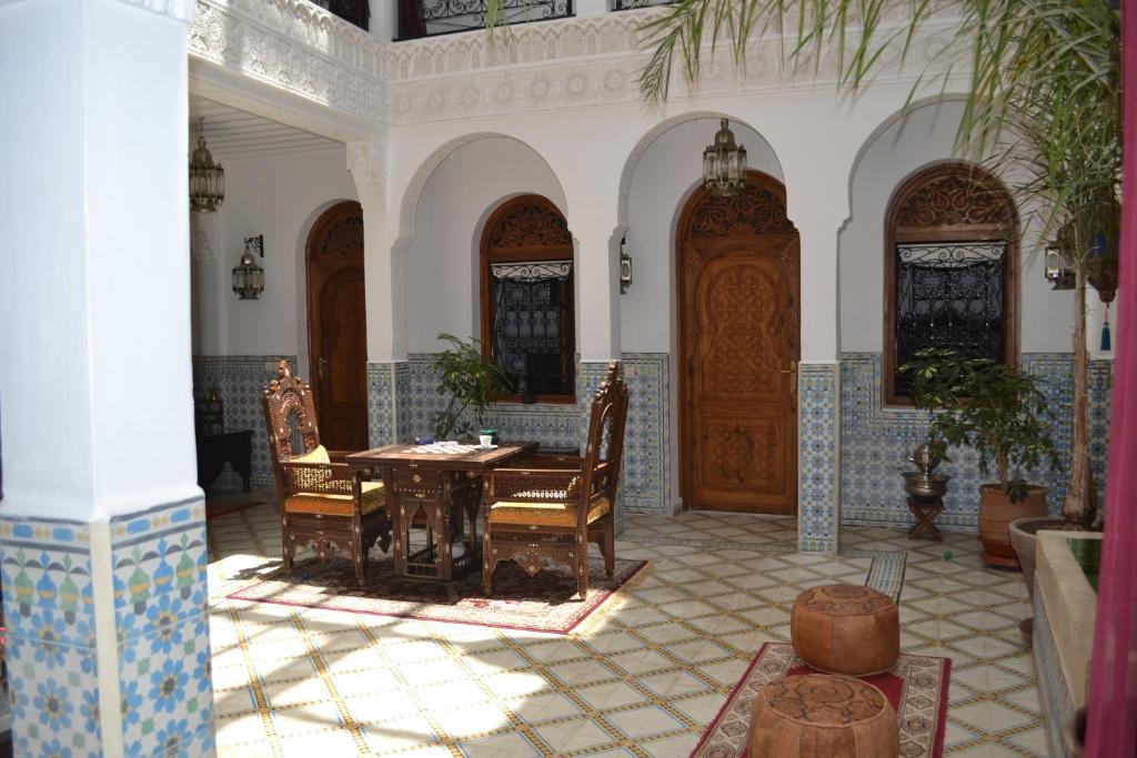 Patio nebo venkovní prostory v ubytování Riad Mouna