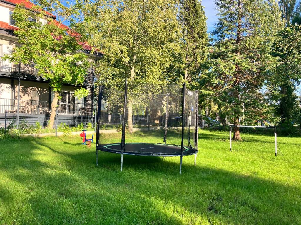 Zahrada ubytování Villa Meteo, FREE PARKING , SAUNA