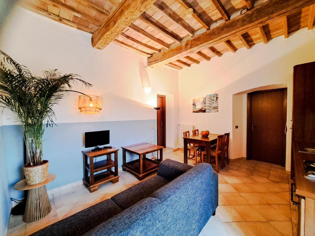 Le Valli Tuscany - Appartement à Deux Chambres