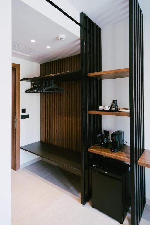 Kuchyň nebo kuchyňský kout v ubytování LAN-GO SIVOTA Luxury Living