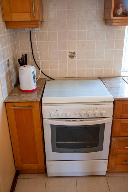 Kuchyň nebo kuchyňský kout v ubytování Villa Le Gerbera