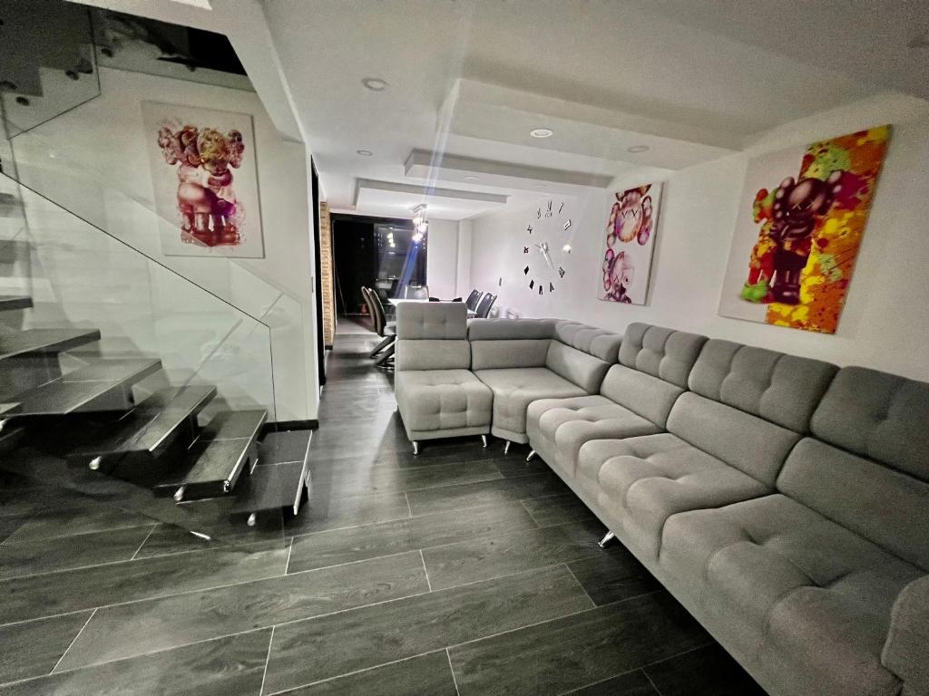 Posezení v ubytování Casa vacacional en Pereira