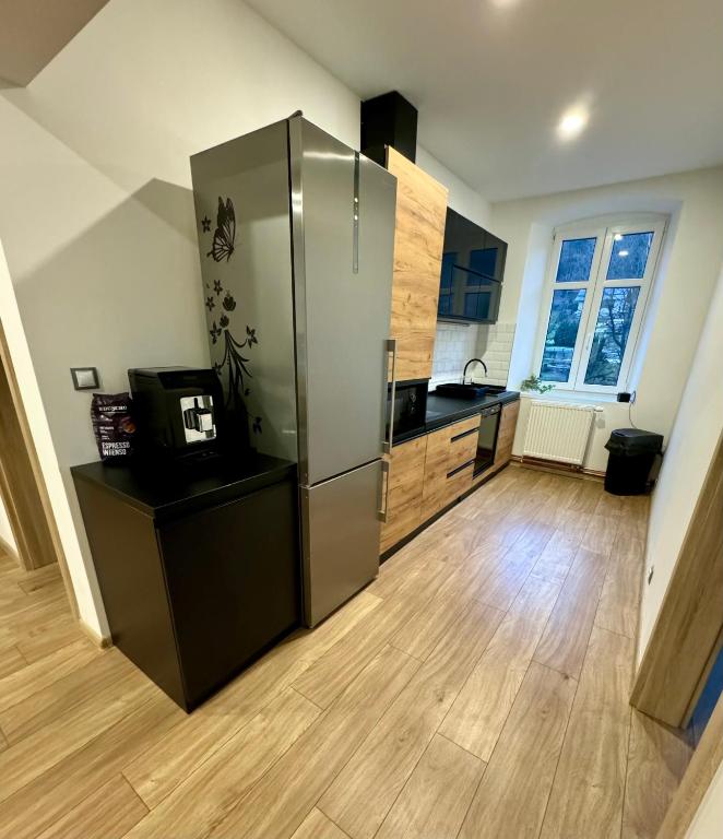 Kuchyň nebo kuchyňský kout v ubytování Jizerské apartmány Ha&Ha