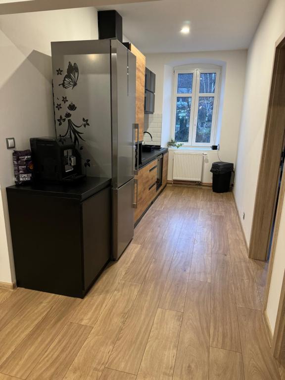 Kuchyň nebo kuchyňský kout v ubytování Jizerské apartmány Ha&Ha