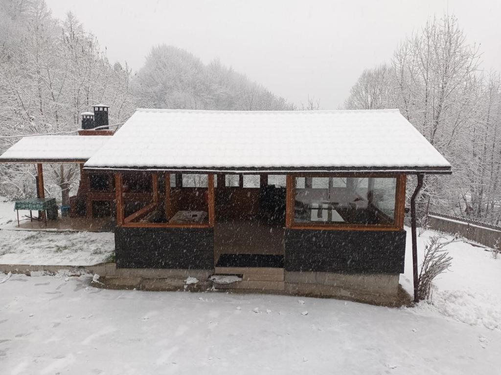 Casa Alex v zimě
