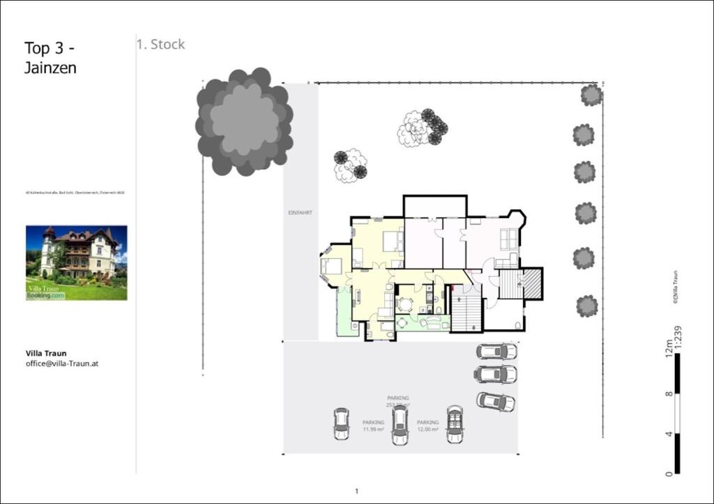 Villa Traun - Apartment Mit Balkon (Top3)