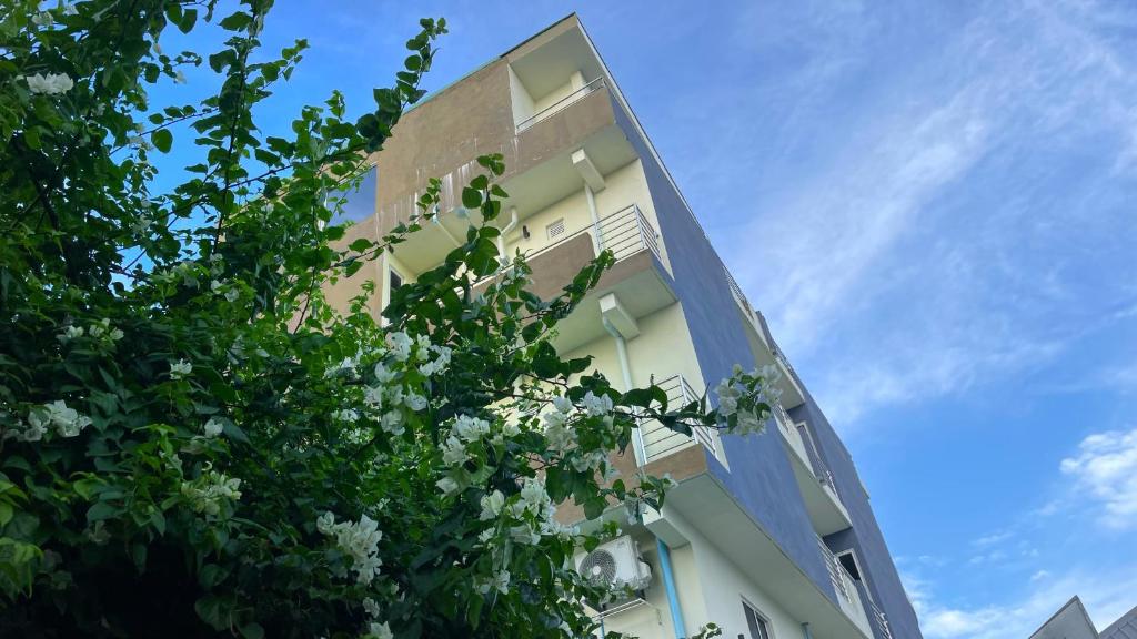 Das Gebäude in dem sich das Hotel befindet